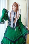 blouse bonnet cosplay dress narihara_riku rozen_maiden suiseiseki vest rating:Safe score:1 user:nil!