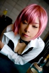 blouse choker cleavage cosplay croptop pachi-slot_sengen_rio_de_carnival pink_hair rio_rollins_tachibana tachibana_minami vest rating:Safe score:0 user:nil!