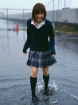 aibu_saki blouse kneesocks pleated_skirt school_uniform skirt sweater wanibooks_02 wet rating:Safe score:0 user:nil!