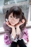 cosplay kanzaki_airi minatsu_shiina seitokai_no_ichizon socks twintails rating:Safe score:0 user:pixymisa