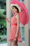braid dress hello_project_digital_books_89 rain straw_hat umbrella yajima_maimi rating:Safe score:0 user:nil!