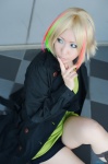 boots cosplay dress jacket multi-colored_hair shorts tagme_character tagme_series uzuki rating:Safe score:0 user:nil!