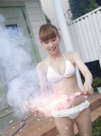 bikini cleavage ponytail shigemori_satome sparklers swimsuit rating:Safe score:0 user:nil!