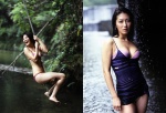 bikini camisole cleavage rain swimsuit two_564 wet yabuki_haruna rating:Safe score:1 user:nil!