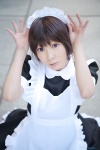 apron cosplay dress hairband idolmaster kikuchi_makoto maid maid_uniform maropapi rating:Safe score:0 user:nil!