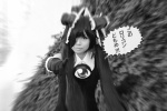 backbeard-sama_ga_miteru beako cosplay dress elbow_gloves eye gloves headdress pochi sign rating:Safe score:0 user:pixymisa