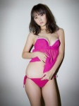 bikini camisole cleavage happy_new_ayaka_ii komatsu_ayaka shirt_lift side-tie_bikini swimsuit rating:Safe score:1 user:nil!