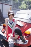cosplay dress iiniku_ushijima original panties thighhighs visor rating:Safe score:9 user:nil!