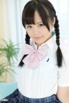 4k-star_321 blouse pleated_skirt school_uniform skirt skirt_lift takarada_moeno twin_braids rating:Safe score:1 user:nil!