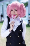blouse cosplay inu_boku_secret_service jumper lollipop meto pink_eyes pink_hair roromiya_karuta twintails rating:Safe score:0 user:pixymisa