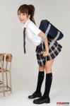 blouse bookbag costume kneesocks kurosawa_mirei pleated_skirt ponytail rq-star_184 school_uniform skirt tie rating:Safe score:0 user:nil!