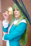 blouse cosplay green_hair hairband mask miniskirt natsume_(ii) skirt star_driver watanabe_kanako rating:Safe score:1 user:pixymisa