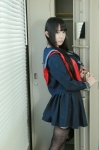 black_legwear cosplay lechat lecha_torikago_no_hana original pantyhose pleated_skirt sailor_uniform school_uniform skirt rating:Safe score:0 user:nil!