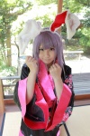 animal_ears bunny_ears cosplay enako purple_hair reisen_udongein_inaba robe touhou rating:Safe score:1 user:nil!