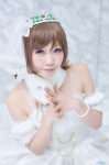 cosplay tagme_character tagme_series thighhighs tiara wedding_gown yuni_(ii) rating:Safe score:0 user:nil!