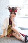 cosplay flowers headdress kimono meiko pantyhose robe sheer_legwear socks tachibana_ren vocaloid rating:Safe score:2 user:pixymisa