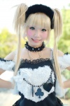 blonde_hair choker cosplay dress hairband himemiya_mahore original paw_gloves twintails rating:Safe score:0 user:nil!