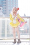 atelier_meruru blonde_hair bow cape cosplay crown dress merurulince_rede_arls miho pettipants rating:Safe score:0 user:pixymisa