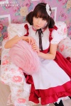 apron blouse chihane cosplay hairband jumper kneehighs maid maid_uniform original rating:Safe score:0 user:nil!