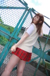 blouse cosplay ikkitousen kohinata_rei miniskirt plaid pleated_skirt school_uniform skirt sonsaku_hakufu sweater_vest rating:Safe score:0 user:nil!