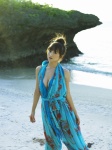 beach cleavage dress komatsu_ayaka ocean ponytail wpb_116 rating:Safe score:0 user:nil!