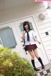 blouse bookbag costume kneesocks pleated_skirt school_uniform skirt tie tsukasa_aoi rating:Safe score:0 user:nil!