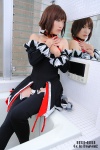angel_mort apron bathroom bathtub bodysuit cosplay detached_sleeves half_skirt_open_front higurashi_no_naku_koro_ni iroha_(ii) mirror ryuuguu_rena thighhighs waitress waitress_uniform rating:Safe score:3 user:nil!