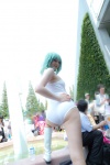 ass boots cosplay green_hair kazami_yuuka mari_(ii) pantyhose swimsuit touhou rating:Safe score:4 user:nil!