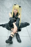akabane_minato blonde_hair cosplay detached_sleeves dress golden_darkness to_love-ru twintails rating:Safe score:1 user:nil!