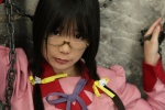 bakemonogatari blouse chocoball chokomongatari_story cosplay glasses hanekawa_tsubasa school_uniform twin_braids rating:Safe score:1 user:nil!