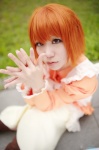 apron boots cosplay dress kureha_marie orange_hair sacrifice sound_horizon rating:Safe score:0 user:nil!