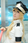blonde_hair blouse cosplay inumachi_yuzu panty_(psg) panty_&_stocking_with_garterbelt police_hat rating:Safe score:0 user:nil!
