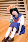 cosplay pleated_skirt sailor_uniform school_uniform skirt socks suu to_aru_kagaku_no_railgun uiharu_kazari rating:Safe score:0 user:nil!