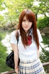 asana_shiori blouse bookbag dgc_1040 pleated_skirt school_uniform skirt rating:Safe score:1 user:nil!
