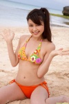 beach bikini cleavage dgc_0925 ocean ponytail side-tie_bikini swimsuit takahashi_ayumi rating:Safe score:0 user:nil!