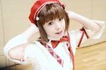 aizawa_tomomi beret blouse cosplay pia_carrot pia_carrot_3 ribbons school_uniform tsukimiya_usagi rating:Safe score:0 user:nil!