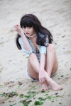 barefoot beach hairband han_ga_eun necklace shirt shorts rating:Safe score:0 user:mock