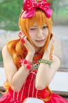 anpanman cosplay dokin dress hairbow red_hair twintails yaya rating:Safe score:1 user:nil!