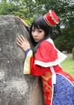 blouse cosplay da_qiao hat higurashi_ran miniskirt shin_sangoku_musou skirt rating:Safe score:0 user:nil!