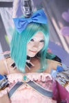 blue_hair camisole cape cosplay hairbow nagisa_mark-02 shinkukan tagme_character rating:Safe score:0 user:nil!