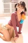 bikini_top cleavage dgc_0230 glasses shorts sweater swimsuit tokito_ami twintails rating:Safe score:2 user:nil!