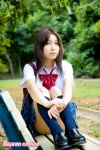 blouse kneesocks pleated_skirt school_uniform skirt tsubomi_(ii) rating:Safe score:0 user:nil!