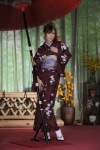 kimono kimono_004 matsushima_kaede sandals tabi umbrella rating:Safe score:1 user:mock