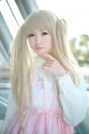 blonde_hair blouse cosplay jumper makise_anji original twintails rating:Safe score:0 user:nil!