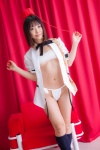 blouse cosplay kneesocks miniskirt nagumo_tsubasa open_clothes panties sarashi shameimaru_aya skirt tokin_hat touhou rating:Safe score:0 user:nil!