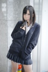 .alice blouse cardigan cosplay gun original pleated_skirt school_uniform skirt rating:Safe score:0 user:nil!