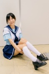 cosplay kneesocks love_plus pleated_skirt sailor_uniform scarf school_uniform shino_kei skirt takane_manaka rating:Safe score:1 user:pixymisa