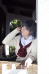 aikawa_kizuna cosplay crossplay houtou_singi prunus_girl school_uniform sweater_vest rating:Safe score:2 user:Kryzz