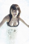 bikini cleavage hara_mikie pool side-tie_bikini swimsuit wet wpb_108 rating:Safe score:1 user:nil!