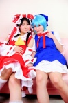 blouse blue_hair cirno cosplay meiji_kokoa socks touhou rating:Safe score:0 user:LittleSweetLoli